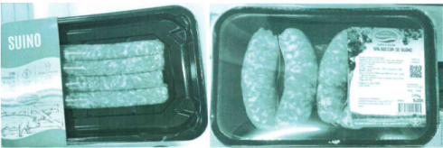 Corpo estraneo di metallo nella salsiccia e salamella di suino, prodotto ritirato dal mercato