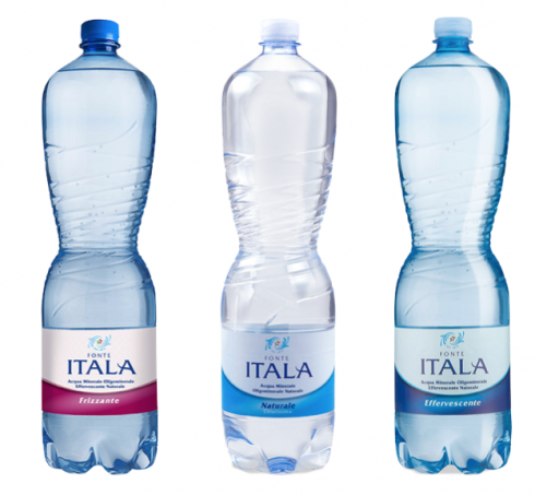 Tricloetilene oltre i limiti, richiamata acqua minerale naturale Fonte Itala Effervescente, Chiarissima e Frizzante.