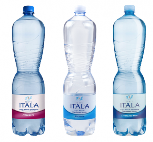 Tricloetilene oltre i limiti, richiamata acqua minerale naturale Fonte Itala Effervescente, Chiarissima e Frizzante. 