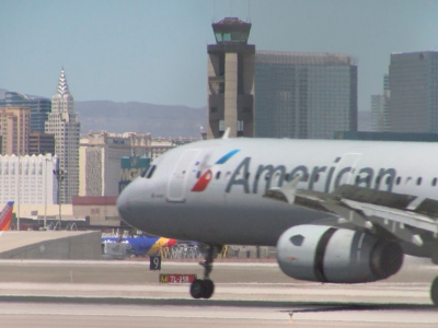 Las Vegas-McCarran, l'aereo è investito da uno stormo di uccelli e deve rientrare