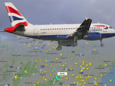 Londra Heathrow, aereo bloccato sulla pista dopo l'atterraggio d'emergenza