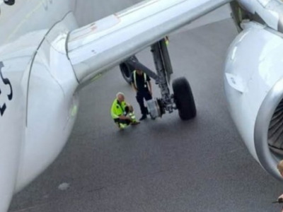 Un aereo perde una gomma prima del decollo, paura sul volo Brussels Airlines