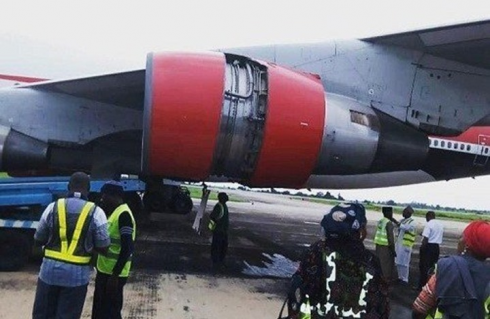 560 pellegrini nigeriani di ritorno dalla Mecca sopravvivono a un grave incidente aereo 