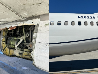 Un altro incidente, Boeing perde il flap durante il volo 