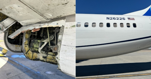 Un altro incidente, Boeing perde il flap durante il volo 