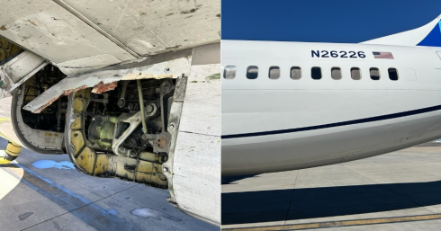 Un altro incidente, Boeing perde il flap durante il volo