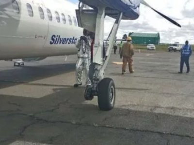 Aereo Silverstone Air perde ruota in fase di decollo: atterraggio d'emergenza