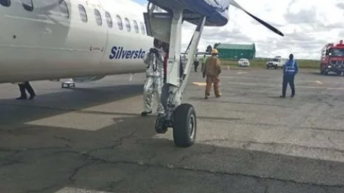Aereo Silverstone Air perde ruota in fase di decollo: atterraggio d'emergenza