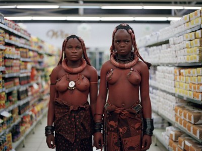 africane in supermercato