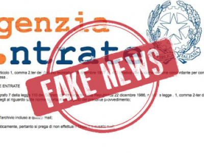 Allerta in rete della Polizia Postale per le false comunicazioni che utilizzano illecitamente il logo di agenzia delle entrate! 