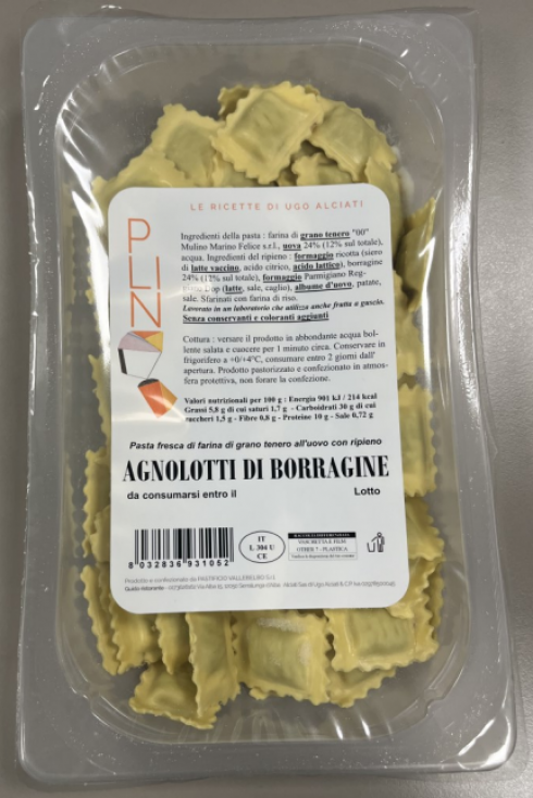 Alcaloidi pirrolizidinici oltre i limiti consentiti, richiamati numerosi lotti di agnolotti di borragine a marchio PLIN