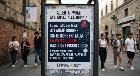 Allarme droghe sintetiche, allerta anche in Italia: torna la letale PMMA