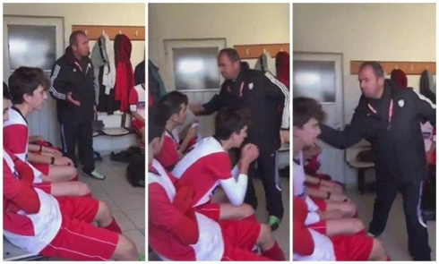 Turchia: l'allenatore motiva i suoi calciatori a schiaffi e la clip diventa virale. 