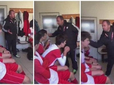 Turchia: l'allenatore motiva i suoi calciatori a schiaffi e la clip diventa virale. 