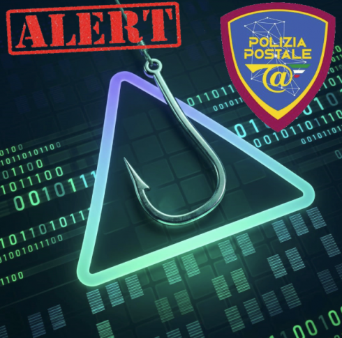 Allerta in rete della Polizia Postale per le truffe a nome del commissariato di P.S. online! 