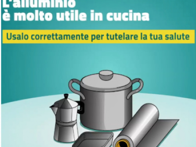 Contaminazioni da alluminio su cibi 