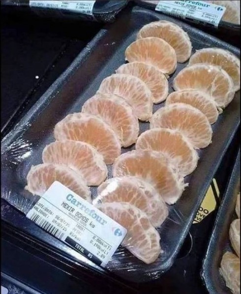 spicchi mandarino confezionati