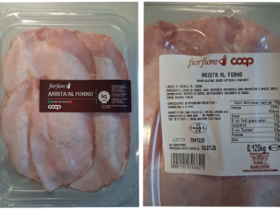 Potenziale contaminazione microbiologica, COOP richiama Arista al forno