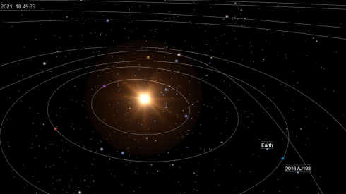 NASA: un enorme asteroide si dirige verso la Terra a 94.208 chilometri all'ora.