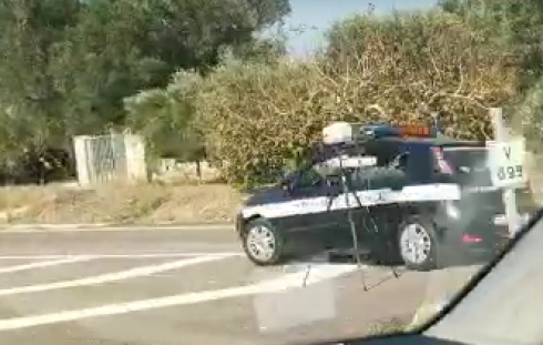 Autovelox sulla rampa di accesso con pattuglia nascosta. Incubo sulla SS 7 BR-TA.