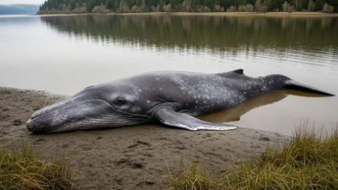 Una balena grigia muore dopo aver risalito per 32 chilometri il fiume Washington &ndash; Il video