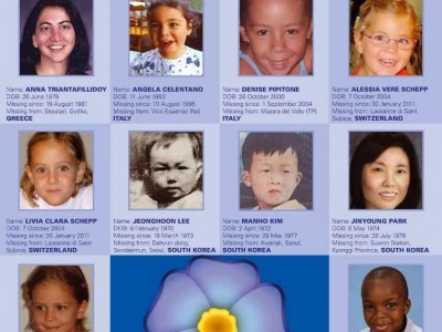 manifesto bambini scomparsi