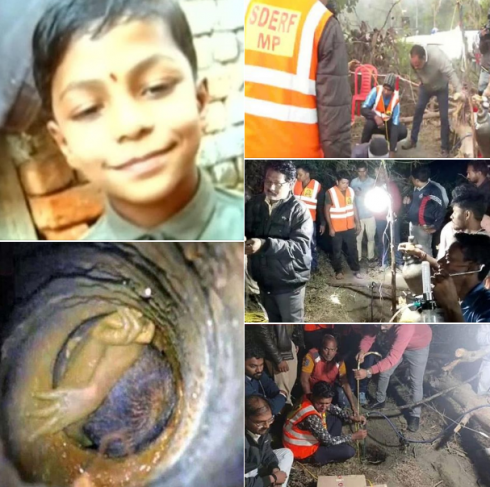 India, bambino di 8 anni bloccato in un pozzo profondo 120 metri: è corsa contro il tempo per salvarlo mentre si trova a 17 metri