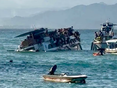 Naufragio in Indonesia: barca turistica con 89 passeggeri si capovolge a Bali