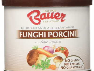 Brodo granulare ai funghi Bauer richiamato per presenza indesiderata di allergene. 