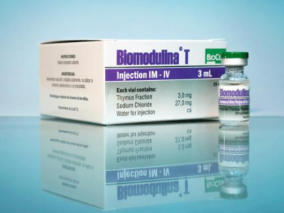 Biomodulina T, uno dei 22 medicinali contro il Covid-19, a Cuba.