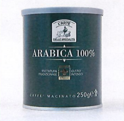 Ocratossina A oltre i limiti, richiamato caffè macinato arabica “Arte delle specialità”