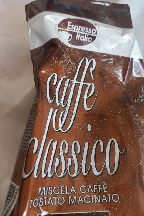 Eurospin richiama miscela tostata macinata di CAFFE CLASSICO Espresso Italia 250g per Ocratossina A oltre i limiti di legge
