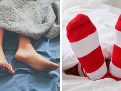 Indossare calzini a letto può aiutarti a dormire? 