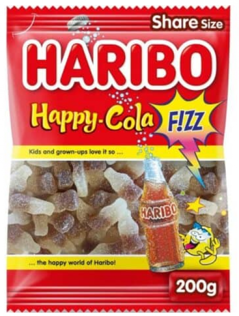Caramelle alla cola Haribo richiamate: contengono cannabis.
