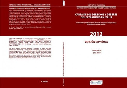 carta dei diritti dello straniero in Italia