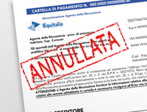 Cartella esattoriale da settecento euro per una multa non pagata, ma era stata annullata dal giudice di pace sei anni prima