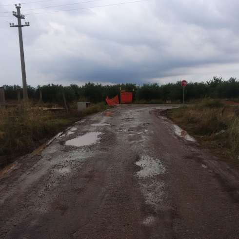 Castellaneta (Ta). Strada “Contrada Perronello”: danni e disagi dei cittadini