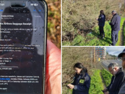 Un passante ha trovato intatto un iPhone caduto da 5000 metri da un aereo dell'Alaska Airlines – Foto