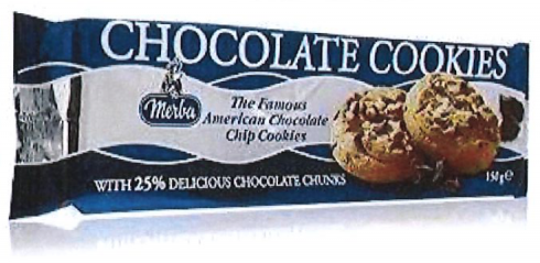 Allergene non dichiarato: ministero della Salute segnala richiamo chocolate cookies a marchio Merba