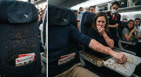 Incubo a bordo del volo QF5 della Qantas da Perth a Roma: volo cancellato per infestazione di cimici dei letti