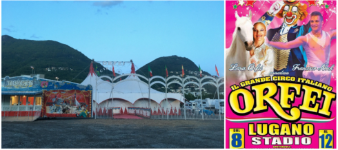 Lugano: la polizia svizzera blocca il Circo Orfei