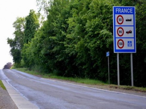 confine belga con Francia confine belga con Francia