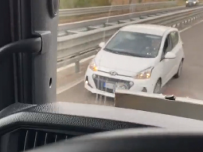 E’ allarme contromano: 70enne alla guida dell’auto contromano sull'autostrada. Il video.