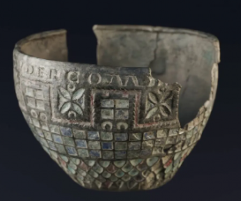 Una coppa di bronzo di quasi 2.000 anni ritrovata in Spagna riporta i nomi dei forti orientali del Vallo di Adriano