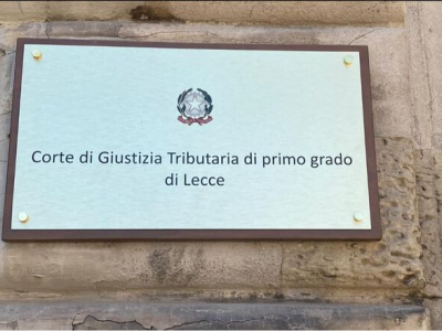 Lecce, annullato avviso di accertamento per oltre 2 milioni di euro