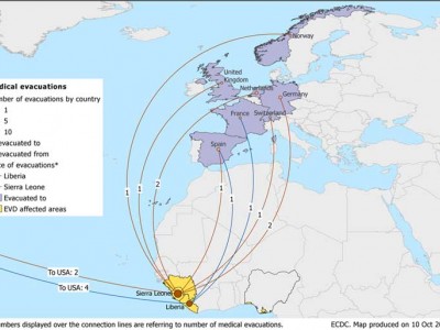 mappa ebola