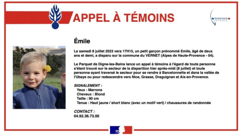 Francia, bimbo di 2 anni scomparso: senza esito le ricerche dopo 48 ore