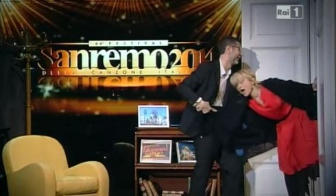 fabio-fazio-luciana-littizzetto-promo-sanremo-2014 fabio-fazio-luciana-littizzetto-promo-sanremo-2014