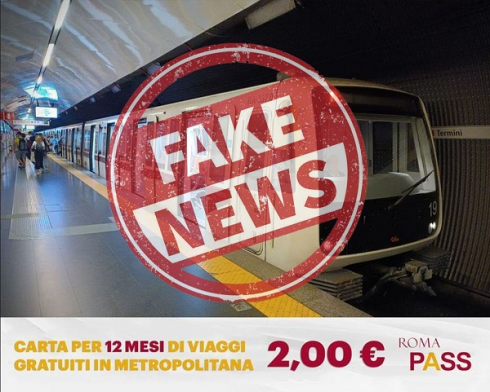 Allerta in rete della Polizia Postale per la falsa “promozione” del trasporto pubblico romano!