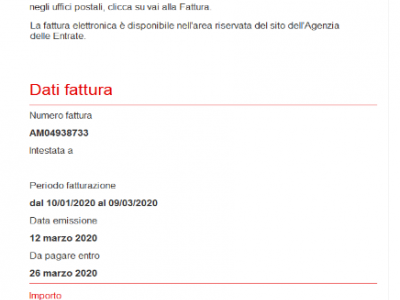 Altro che bollette ferme! Vodafone si fa beffe del momento e manda una fattura di ben 2 centesimi di euro